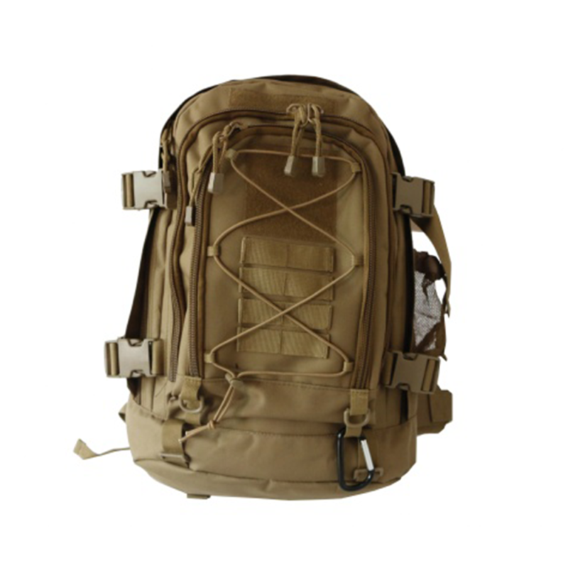 Tanner+Tailor Erweiterbarer Rucksack – 39 - 64 Liter Volumen (Beige) – Bild 2