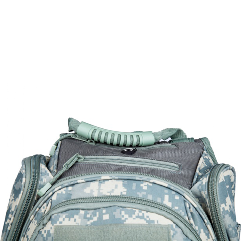 Tanner+Tailor Premium Herren Outdoor Rucksack mit Laptop-, Trinkblase- und Musikplayer-Fach (ACU Camouflage) – Bild 6